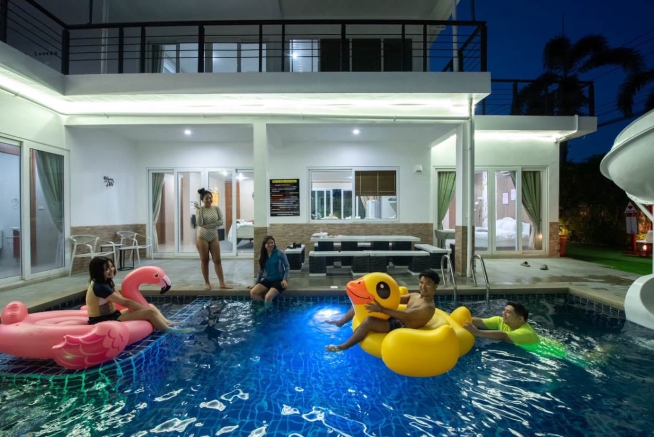 Madikub pool villa บริเวณภายนอก ชลบุรี, สัตหีบ รูปที่ 8