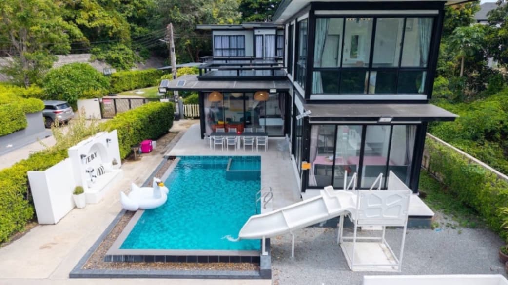 Avery pool villa บริเวณภายนอก ชลบุรี, ห้วยใหญ่ รูปที่ 4