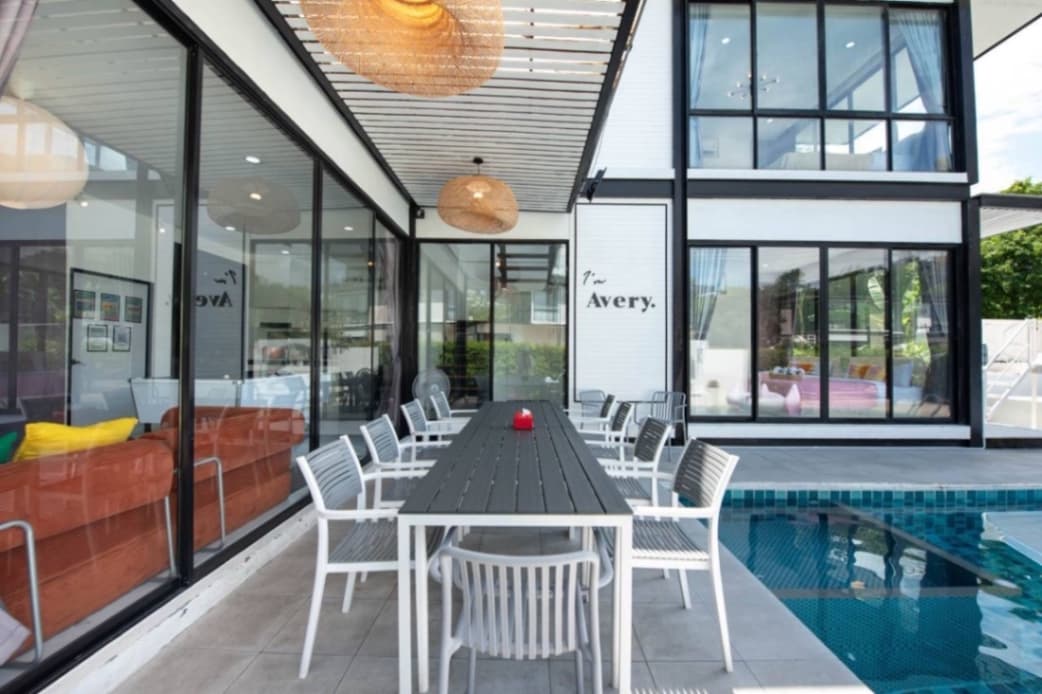 Avery pool villa บริเวณภายนอก ชลบุรี, ห้วยใหญ่ รูปที่ 16