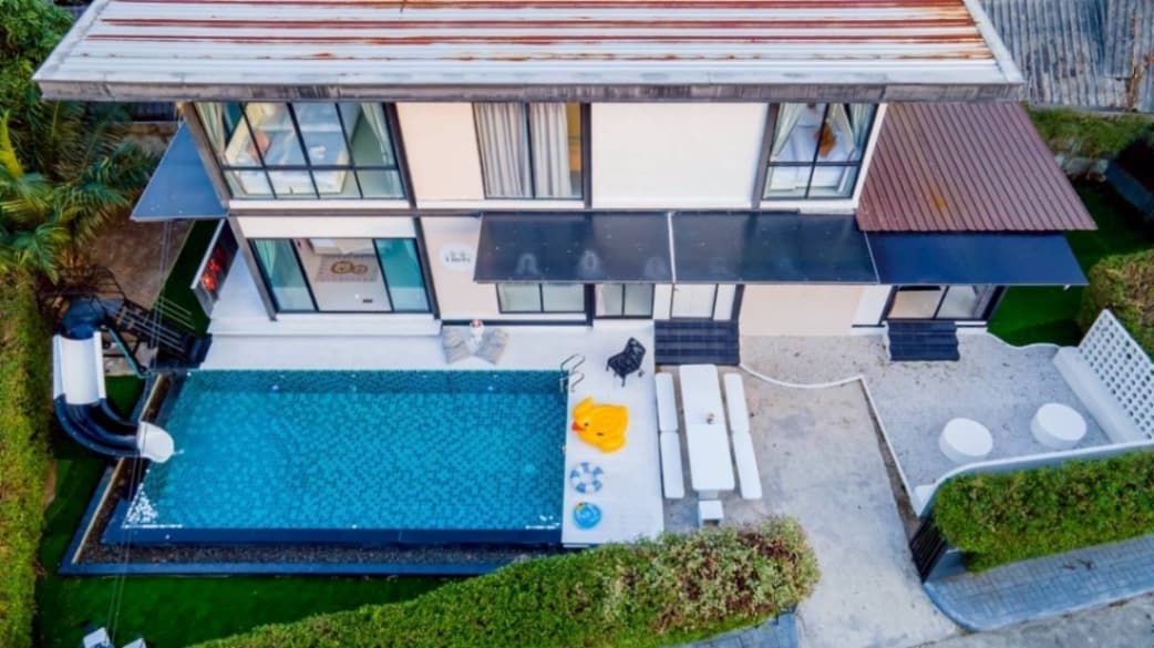 Emery pool villa exterior in Chon Buri, Huay Yai, photo 15