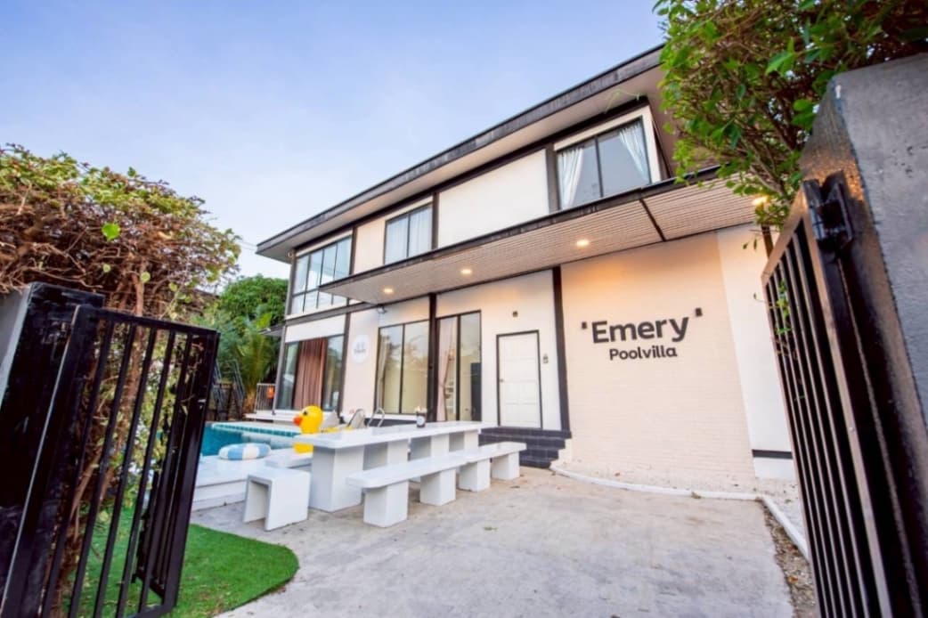 Emery pool villa exterior in Chon Buri, Huay Yai, photo 4