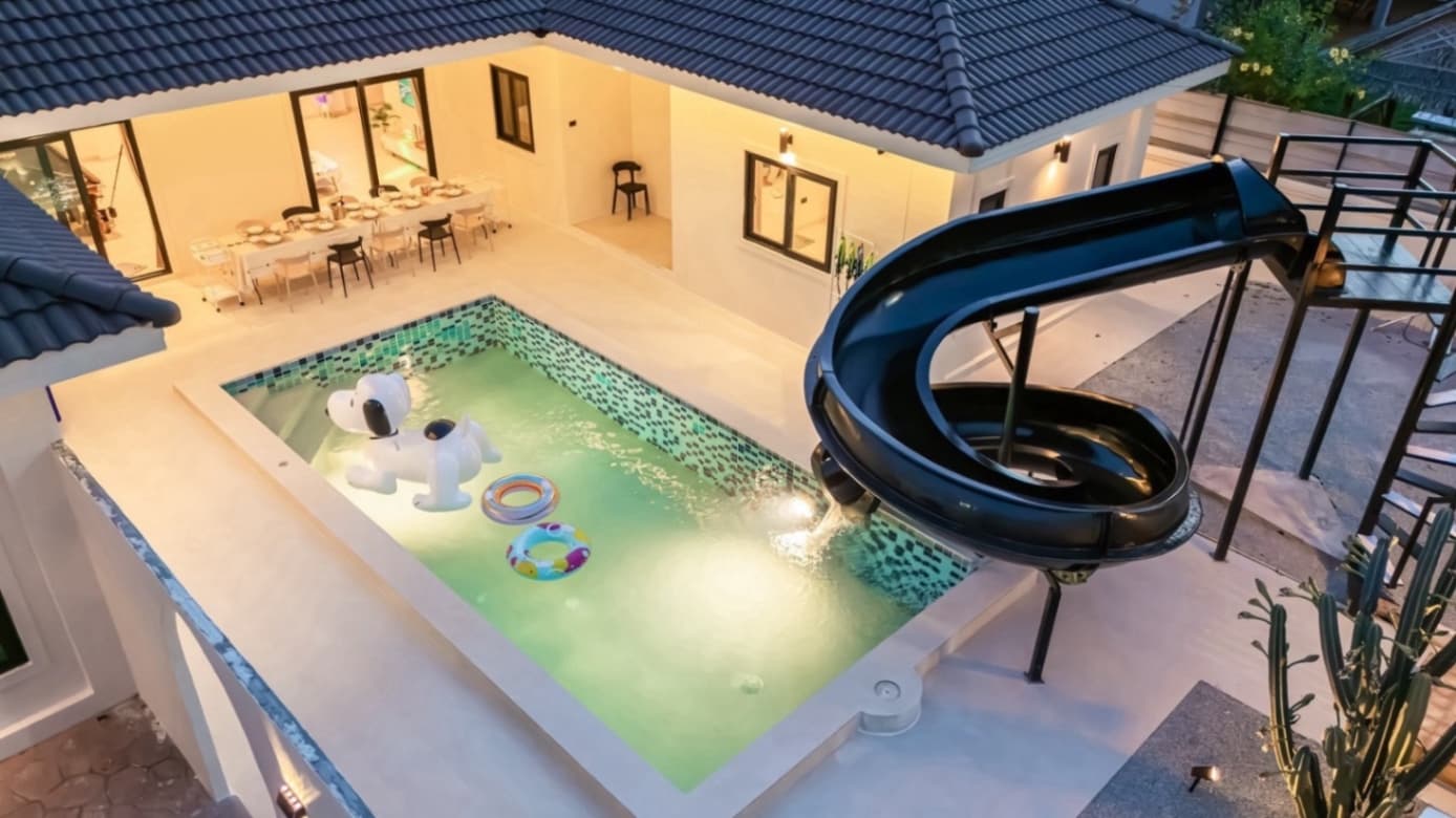Aden villa บริเวณภายนอก ชลบุรี, ห้วยใหญ่ รูปที่ 6