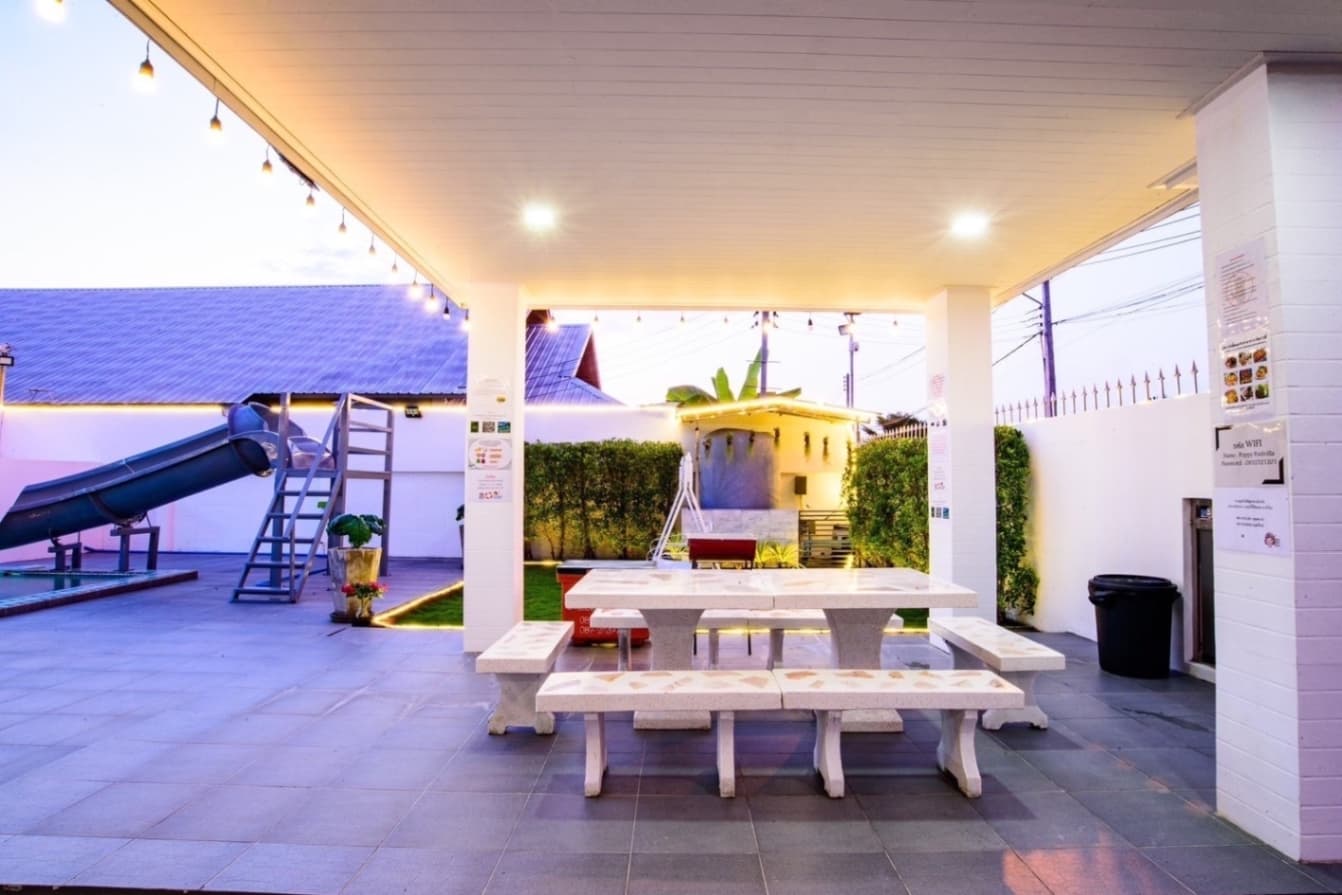 Poppy pool villa บริเวณภายนอก ชลบุรี, พัทยาเหนือ รูปที่ 24