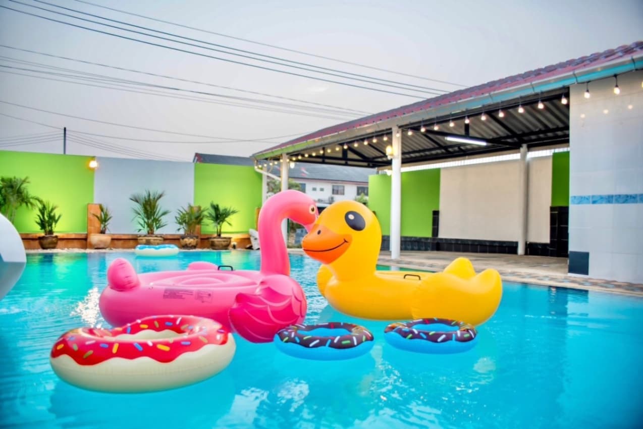 Sweet pop pool villa บริเวณภายนอก ชลบุรี, พัทยาเหนือ รูปที่ 11