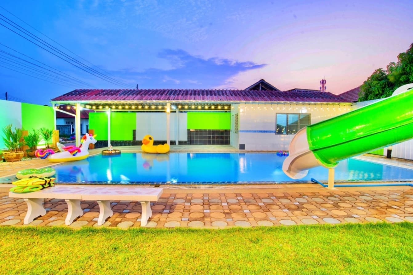 Sweet pop pool villa บริเวณภายนอก ชลบุรี, พัทยาเหนือ รูปที่ 5