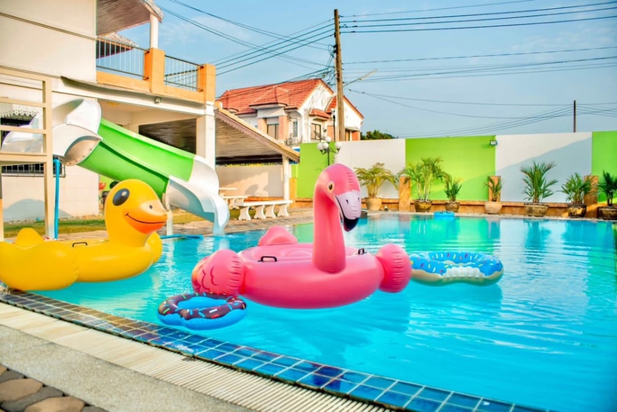 Sweet pop pool villa บริเวณภายนอก ชลบุรี, พัทยาเหนือ รูปที่ 13