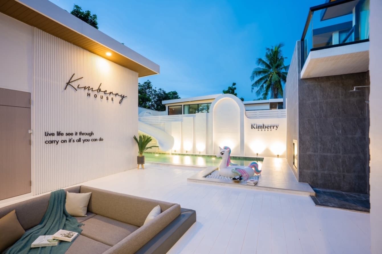 Kimberry pool villa บริเวณภายนอก ชลบุรี, จอมเทียน รูปที่ 12