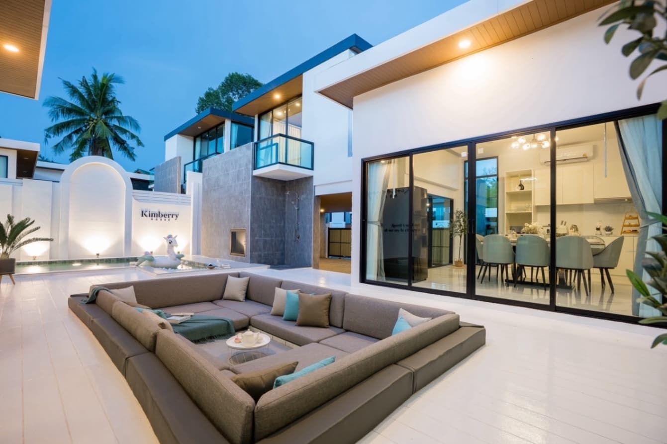 Kimberry pool villa บริเวณภายนอก ชลบุรี, จอมเทียน รูปที่ 11