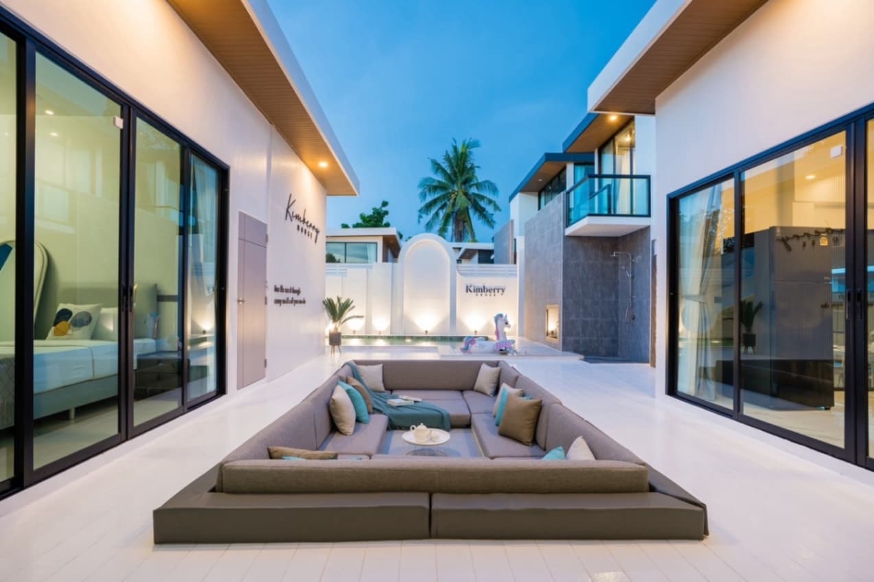 Kimberry pool villa บริเวณภายนอก ชลบุรี, จอมเทียน รูปที่ 4