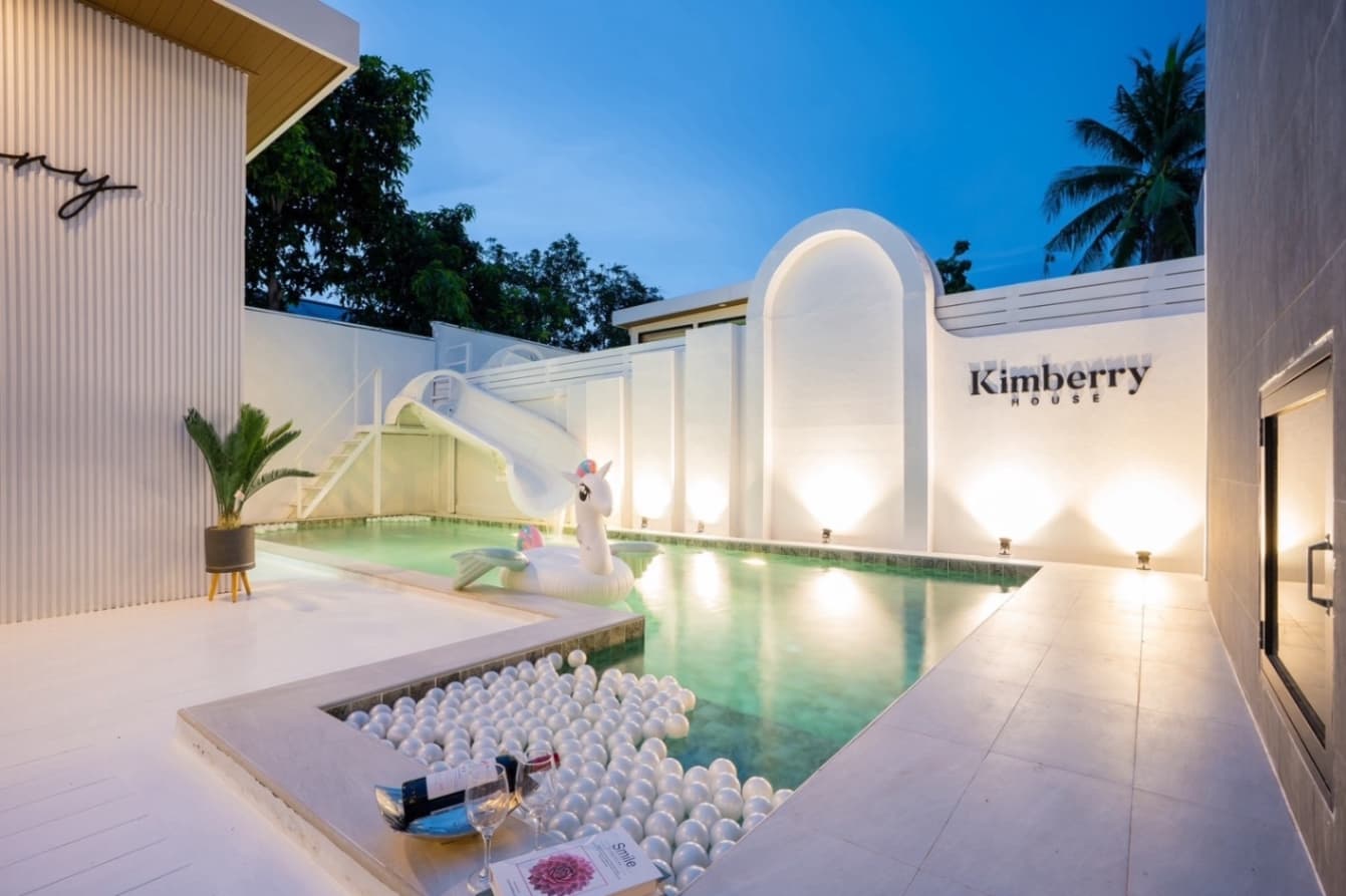 Kimberry pool villa บริเวณภายนอก ชลบุรี, จอมเทียน รูปที่ 14