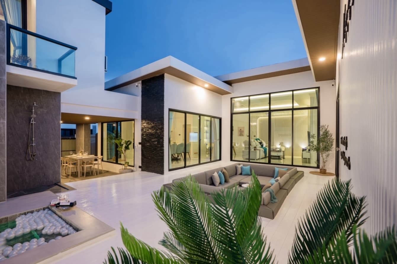 Kimberry pool villa บริเวณภายนอก ชลบุรี, จอมเทียน รูปที่ 3