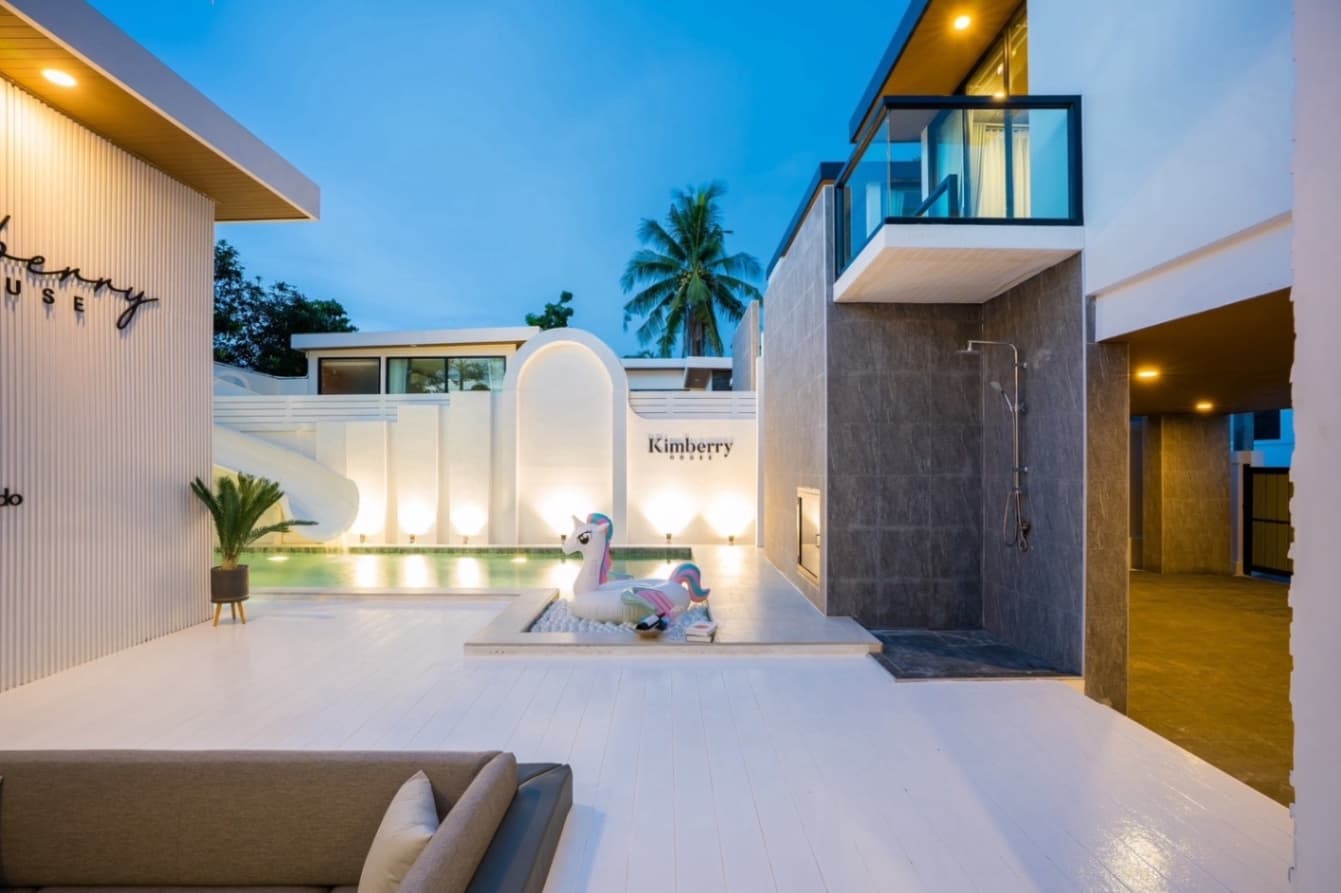 Kimberry pool villa บริเวณภายนอก ชลบุรี, จอมเทียน รูปที่ 7