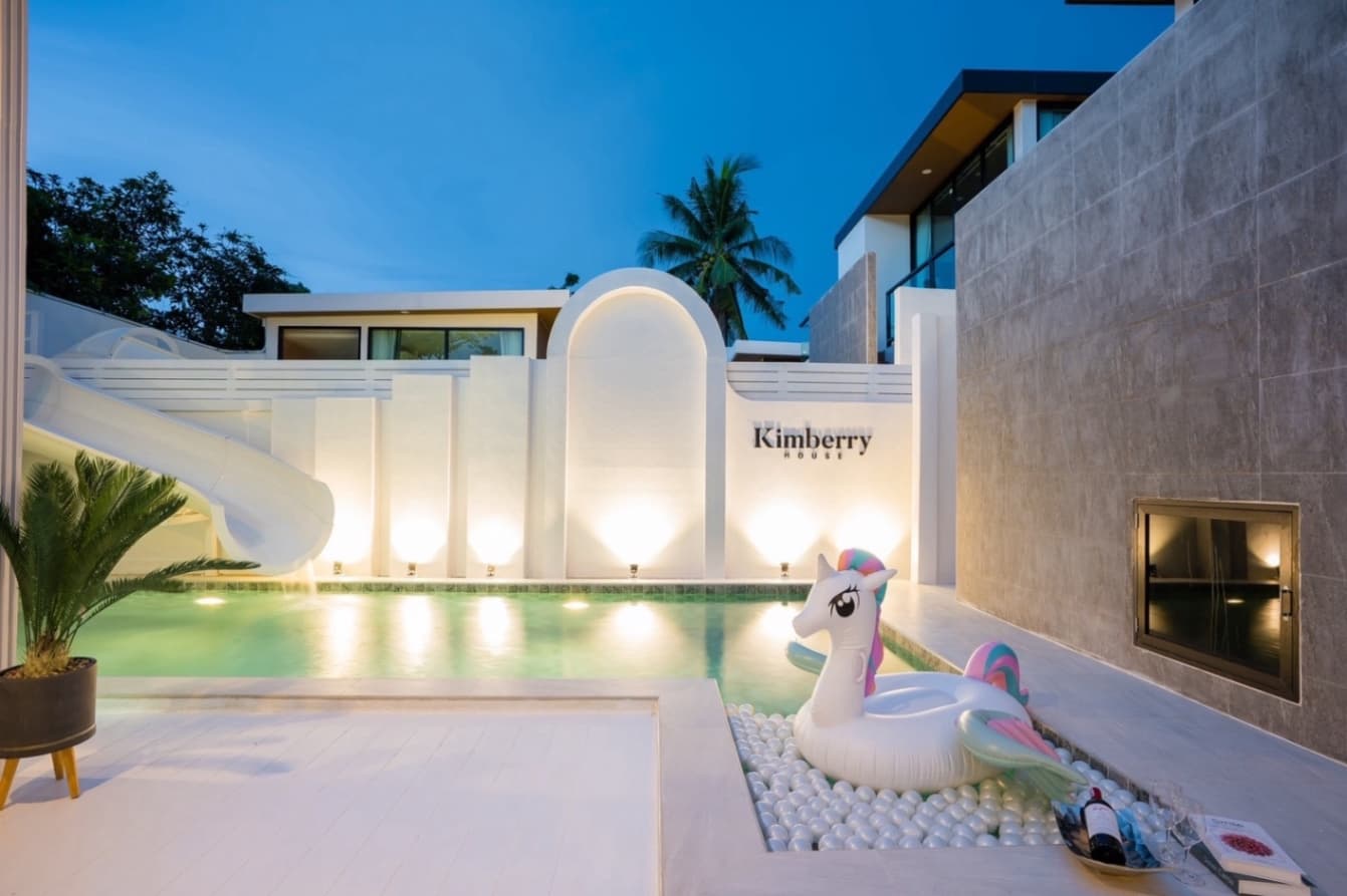 Kimberry pool villa บริเวณภายนอก ชลบุรี, จอมเทียน รูปที่ 17