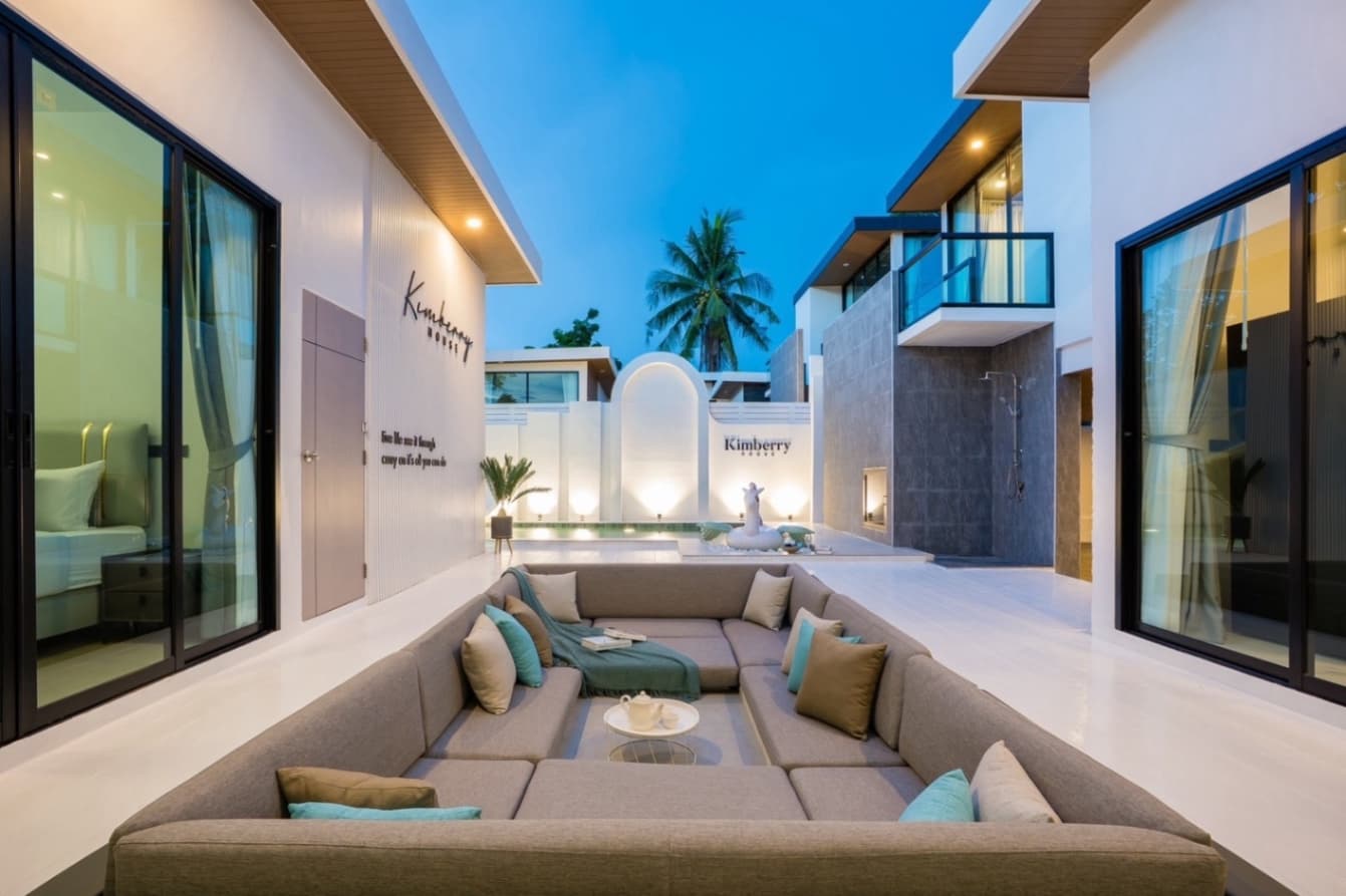 Kimberry pool villa บริเวณภายนอก ชลบุรี, จอมเทียน รูปที่ 9