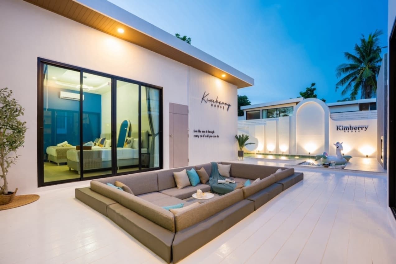 Kimberry pool villa บริเวณภายนอก ชลบุรี, จอมเทียน รูปที่ 5