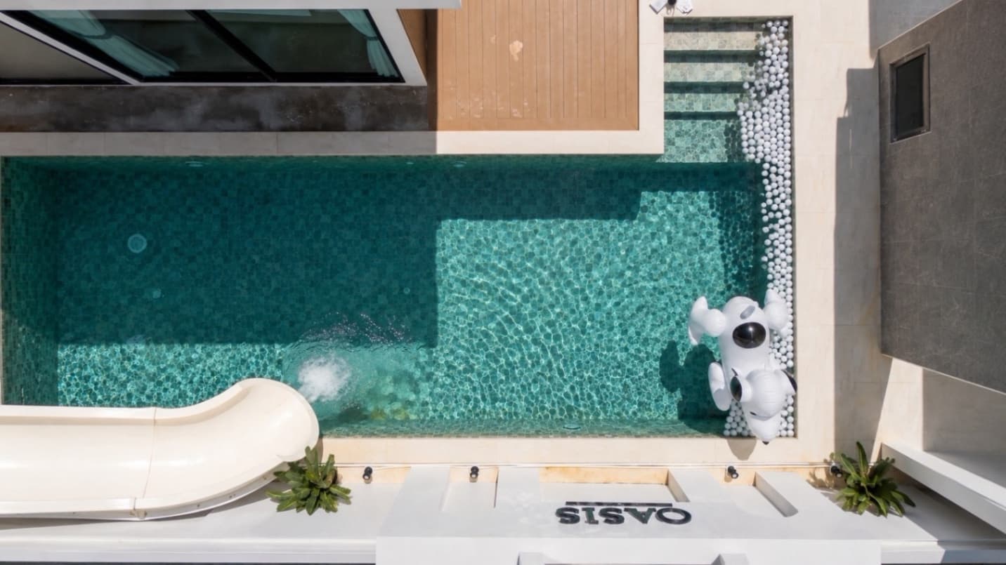 Oasis pool villa บริเวณภายนอก ชลบุรี, จอมเทียน รูปที่ 22