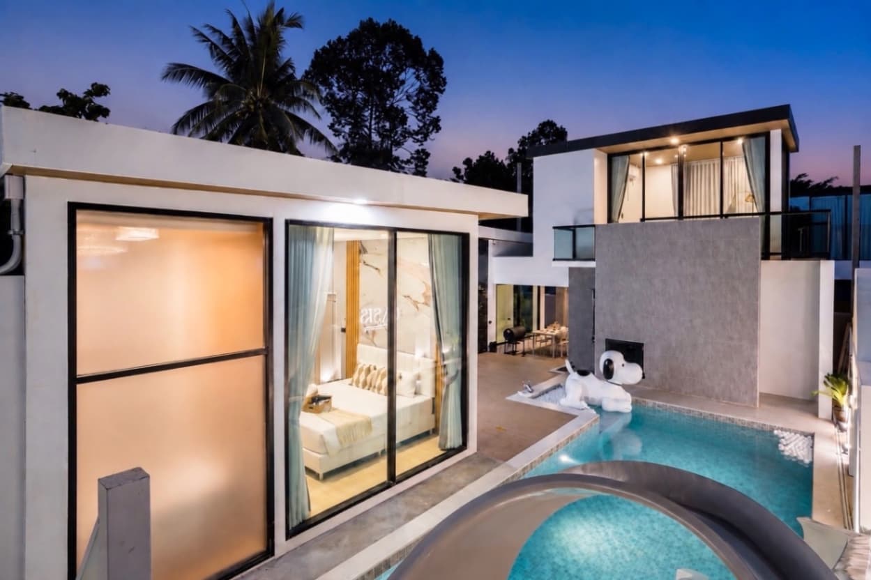 Oasis pool villa บริเวณภายนอก ชลบุรี, จอมเทียน รูปที่ 7