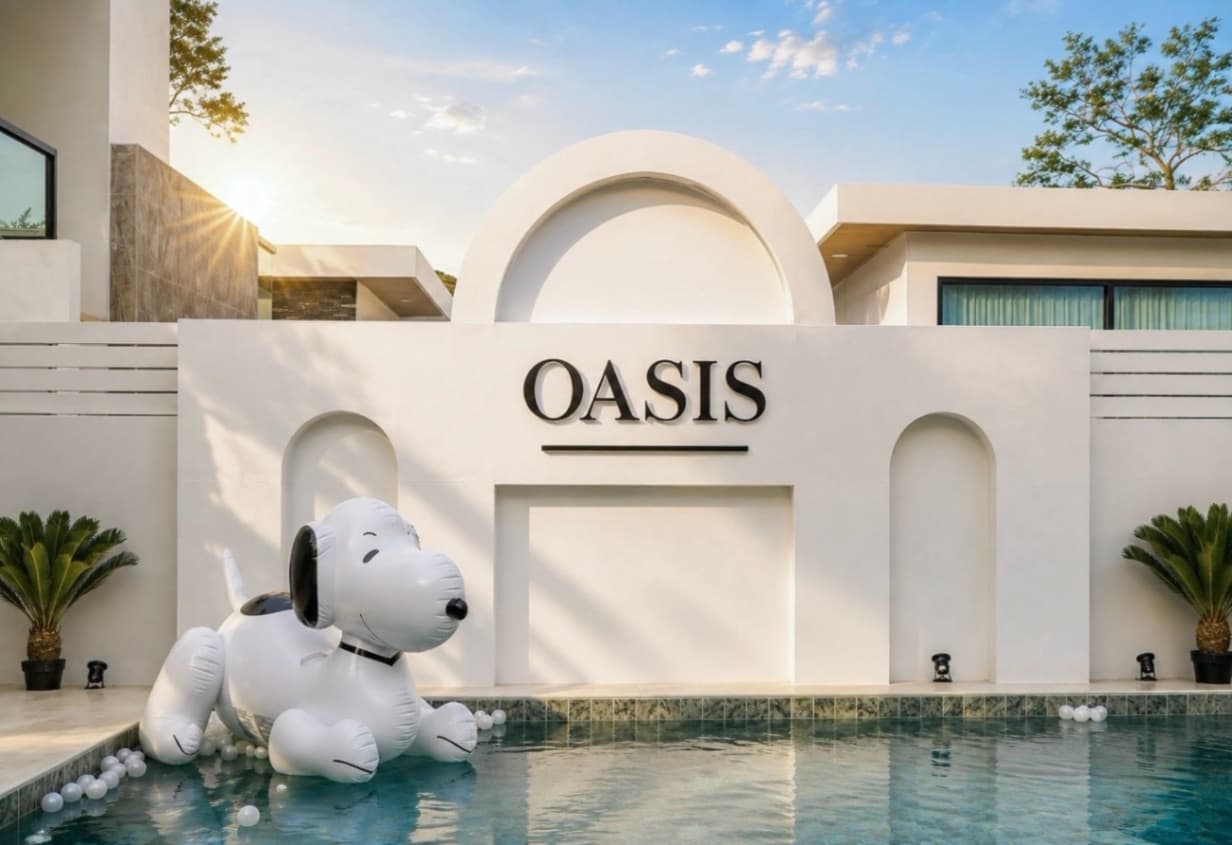 Oasis pool villa บริเวณภายนอก ชลบุรี, จอมเทียน รูปที่ 23