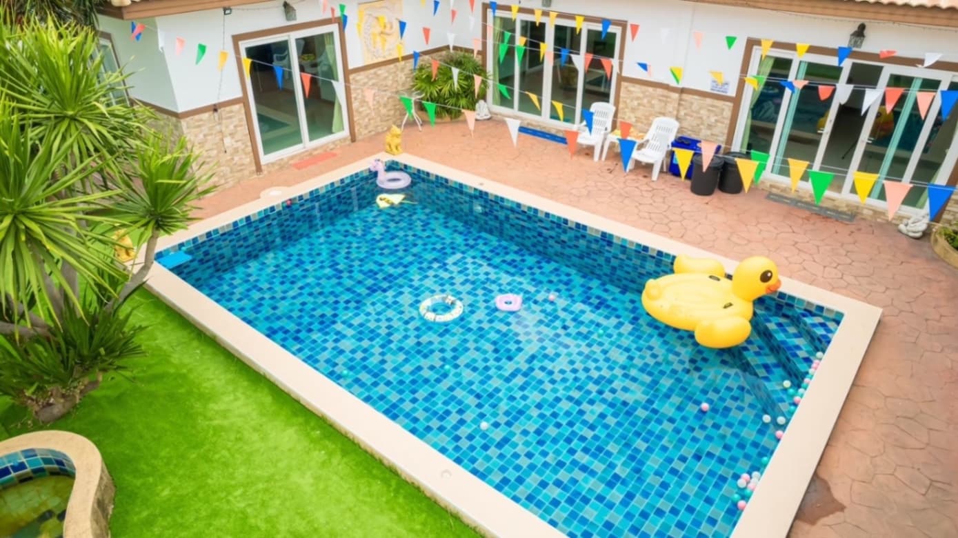 Good time pool villa บริเวณภายนอก ชลบุรี, พัทยาใต้ รูปที่ 23