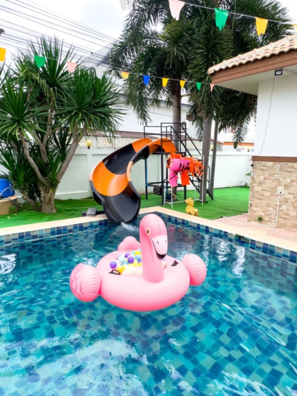Good time pool villa บริเวณภายนอก ชลบุรี, พัทยาใต้ รูปที่ 4