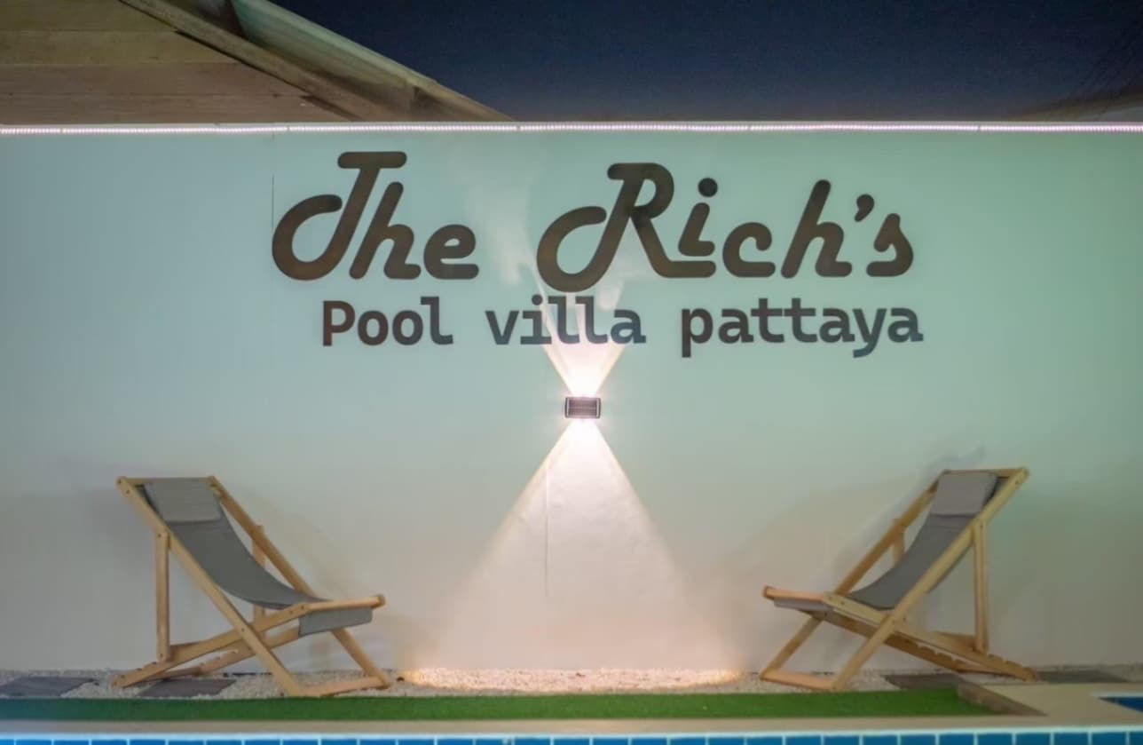The rich pool villa exterior in Chon Buri, Bang Lamung, photo 4