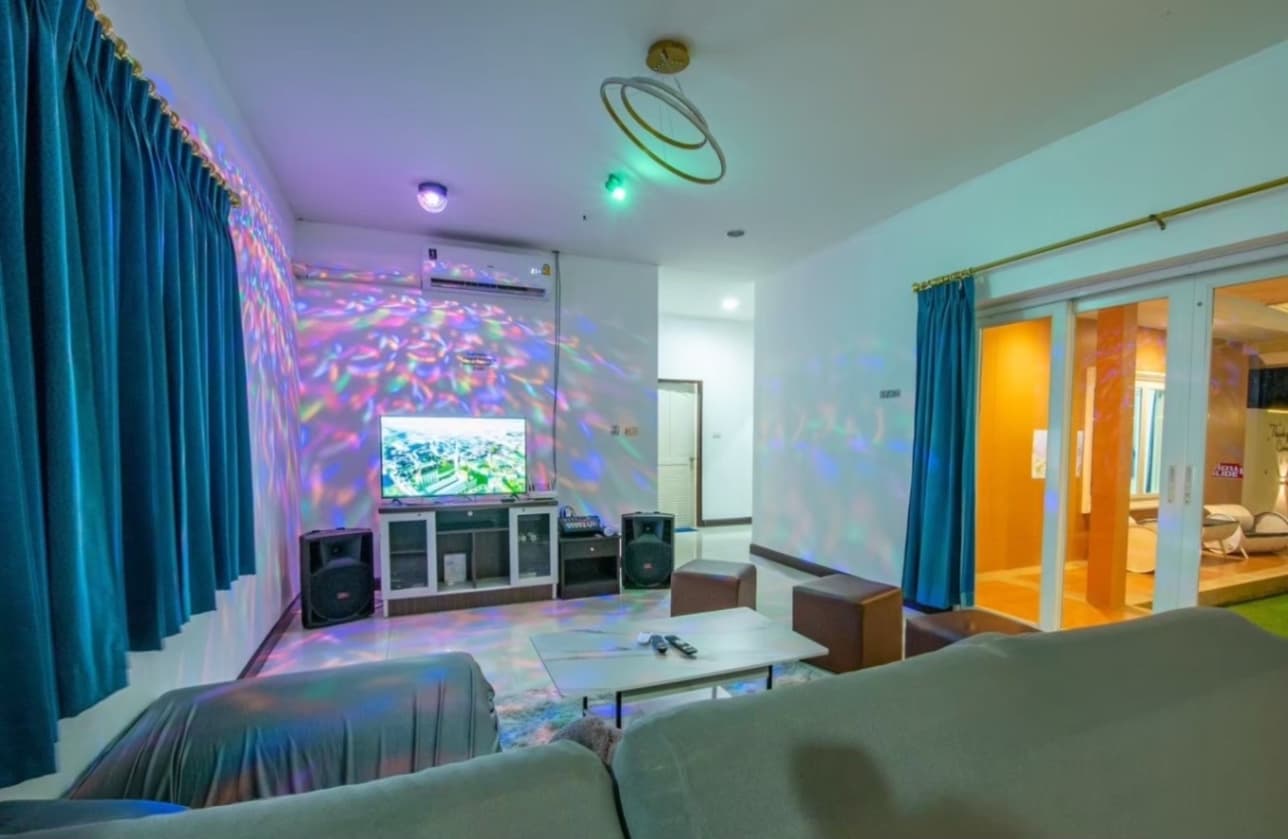 The rich pool villa indoor common area in Chon Buri, Bang Lamung, photo 21