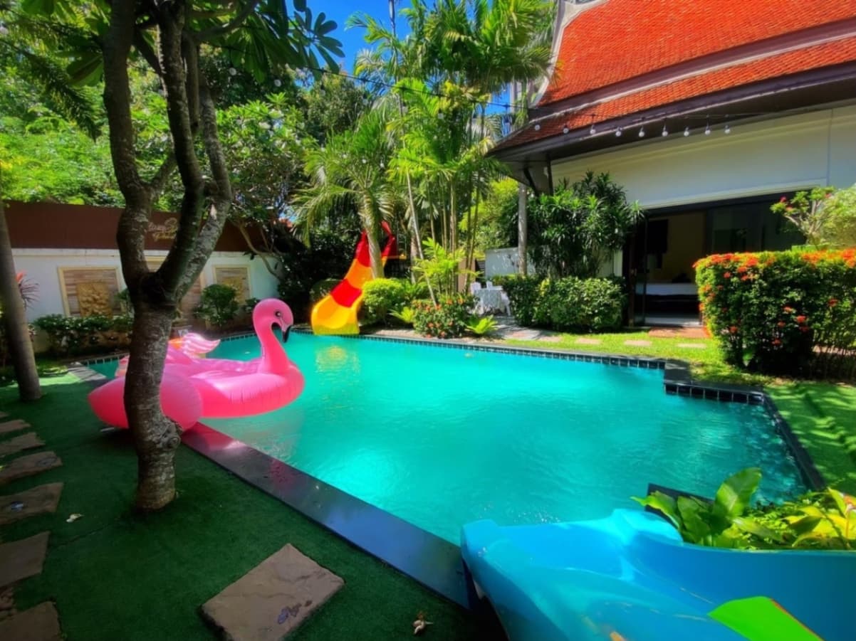Asian Summer Villa บริเวณภายนอก ชลบุรี, พระตำหนัก รูปที่ 7