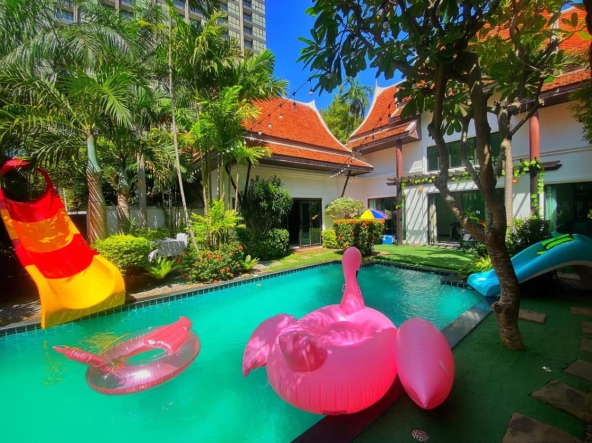 Asian Summer Villa บริเวณภายนอก ชลบุรี, พระตำหนัก รูปที่ 5