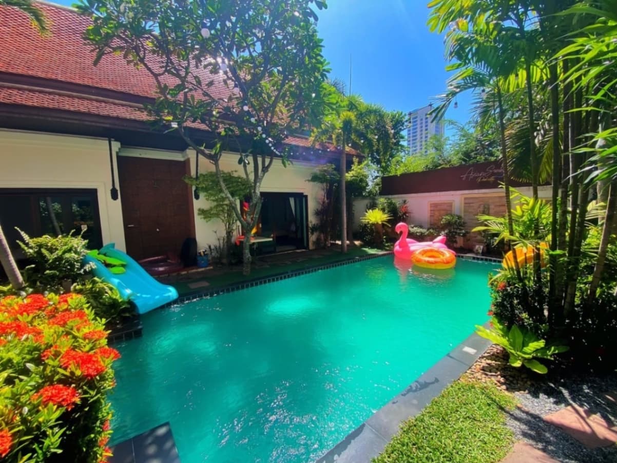 Asian Summer Villa บริเวณภายนอก ชลบุรี, พระตำหนัก รูปที่ 19