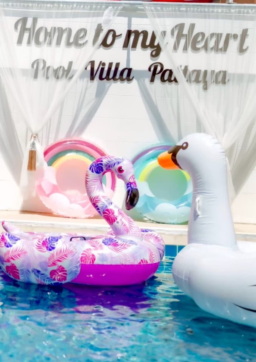 B55 pool villa บริเวณภายนอก ชลบุรี, จอมเทียน รูปที่ 11