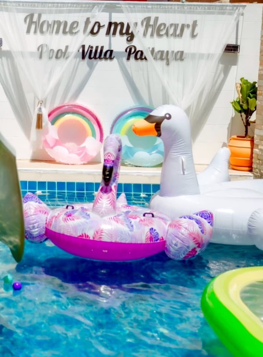B55 pool villa บริเวณภายนอก ชลบุรี, จอมเทียน รูปที่ 12
