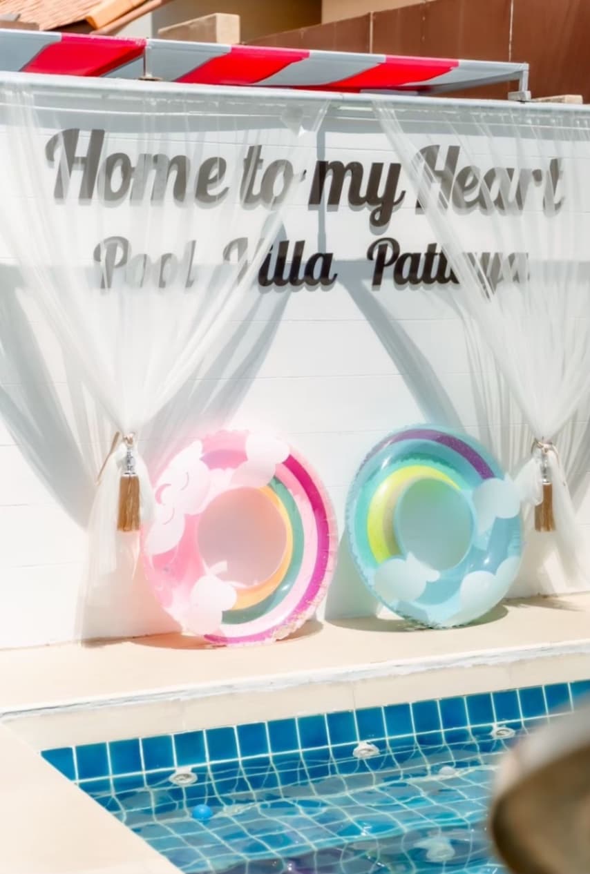 B55 pool villa บริเวณภายนอก ชลบุรี, จอมเทียน รูปที่ 10