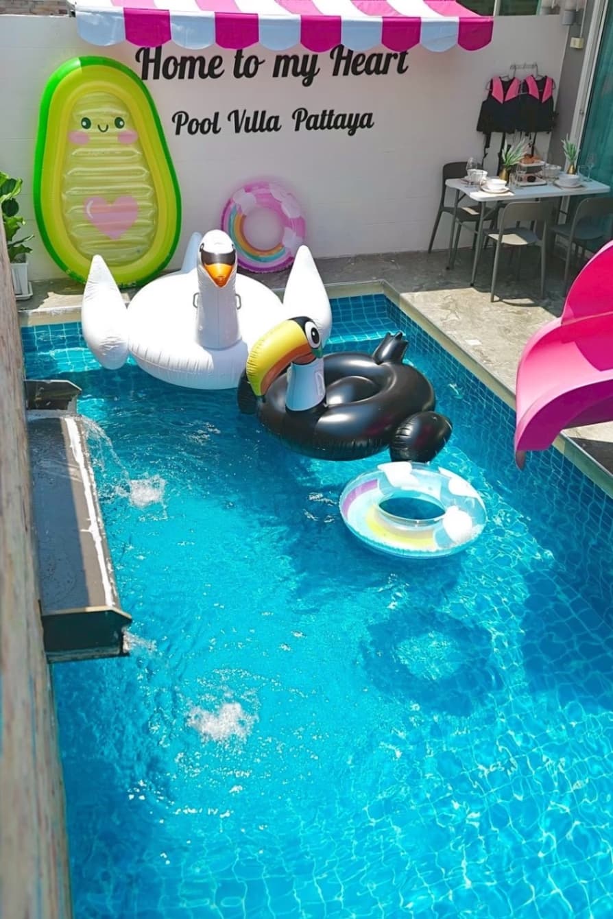 B56 pool villa บริเวณภายนอก ชลบุรี, จอมเทียน รูปที่ 3