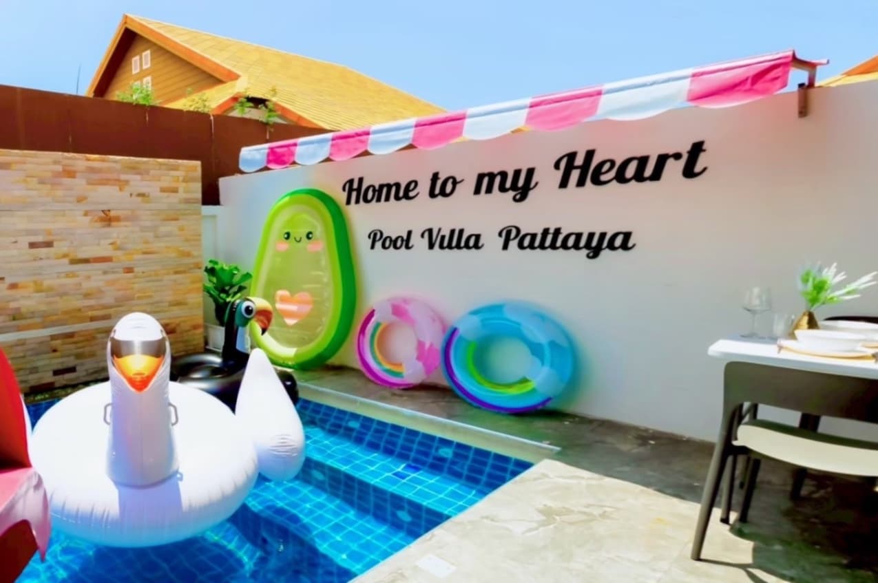 B56 pool villa บริเวณภายนอก ชลบุรี, จอมเทียน รูปที่ 1