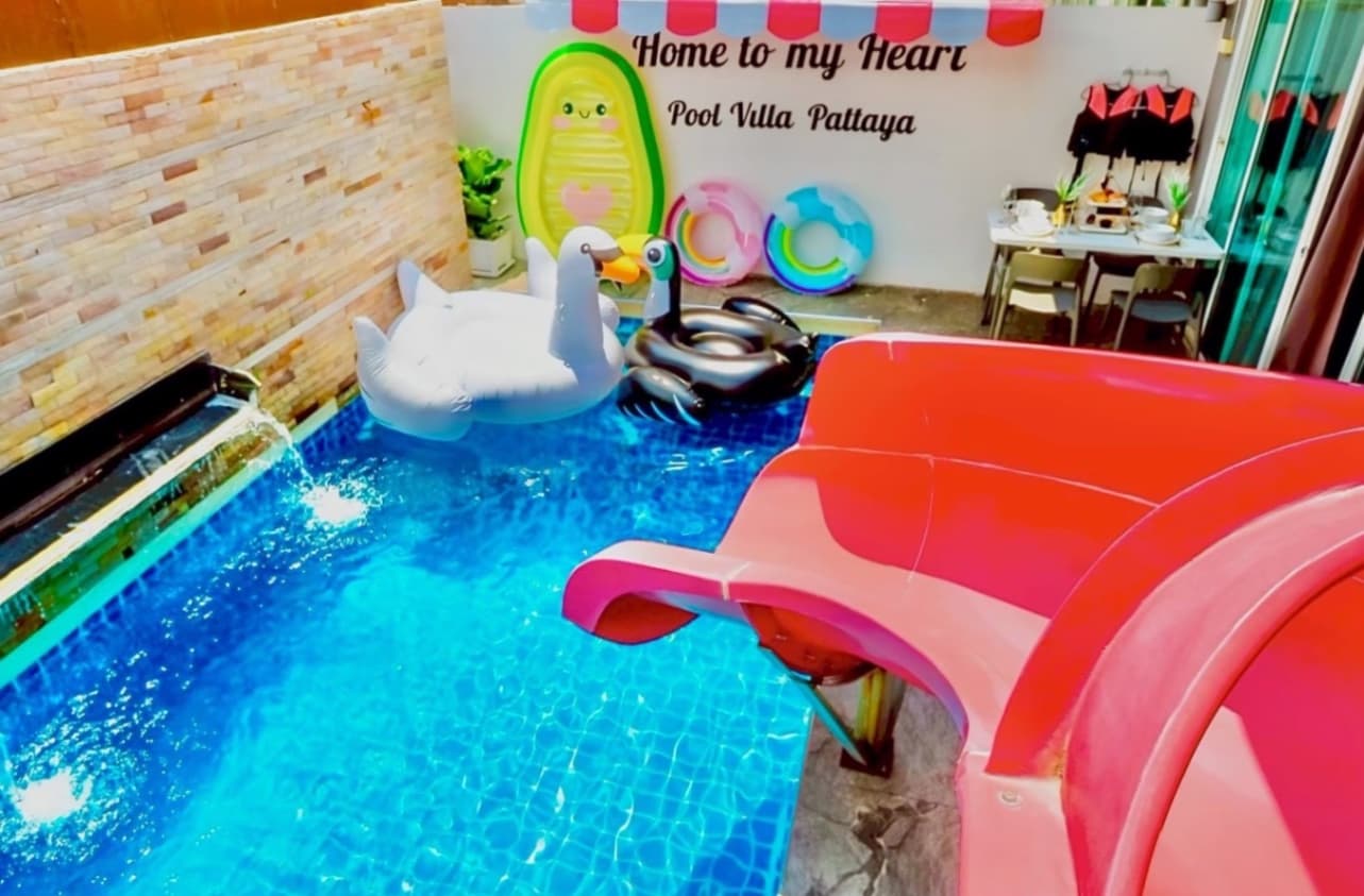 B56 pool villa บริเวณภายนอก ชลบุรี, จอมเทียน รูปที่ 5