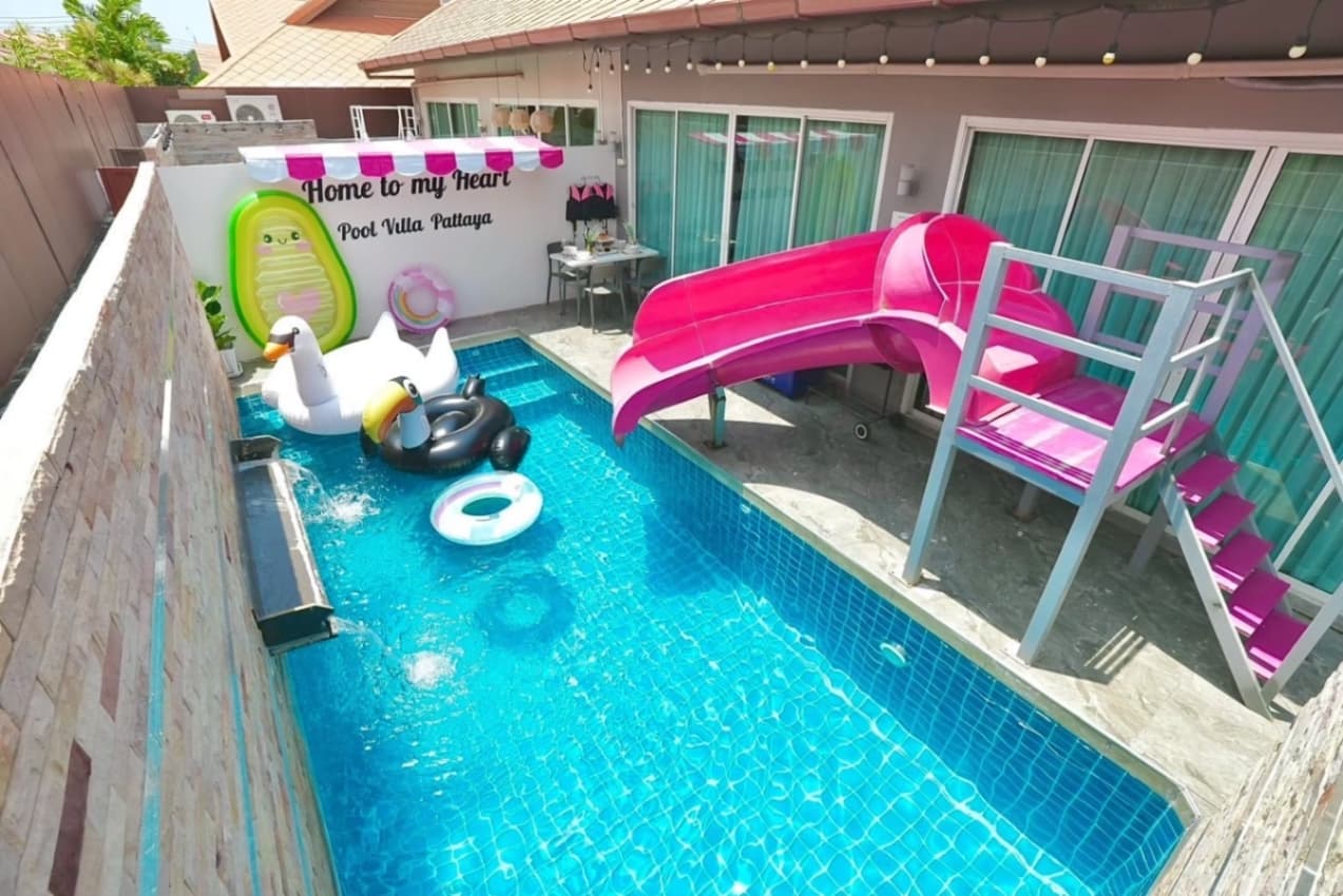 B56 pool villa บริเวณภายนอก ชลบุรี, จอมเทียน รูปที่ 2