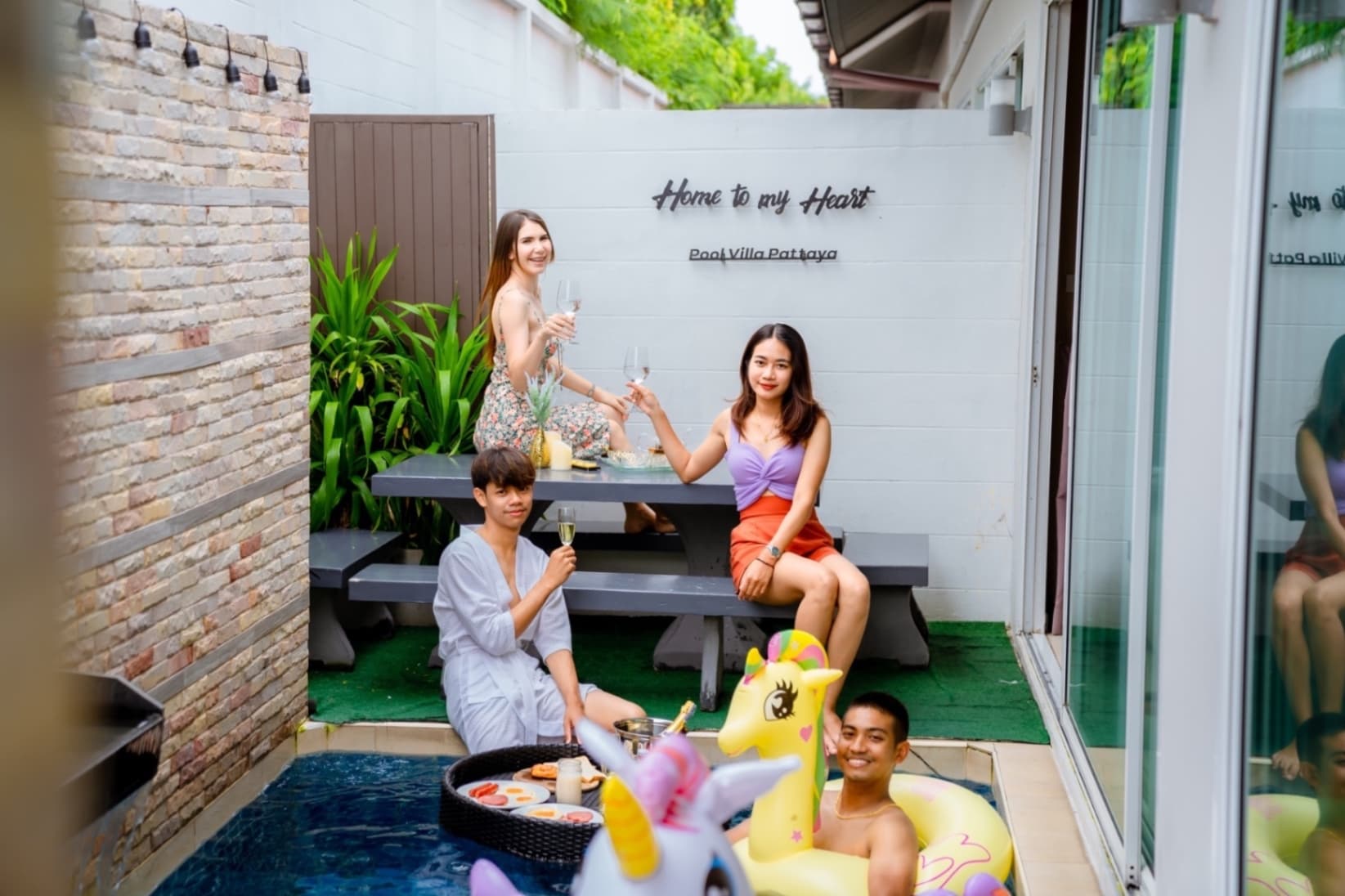 Home to my Heart Pool villa exterior in Chon Buri, Jomtien, photo 4