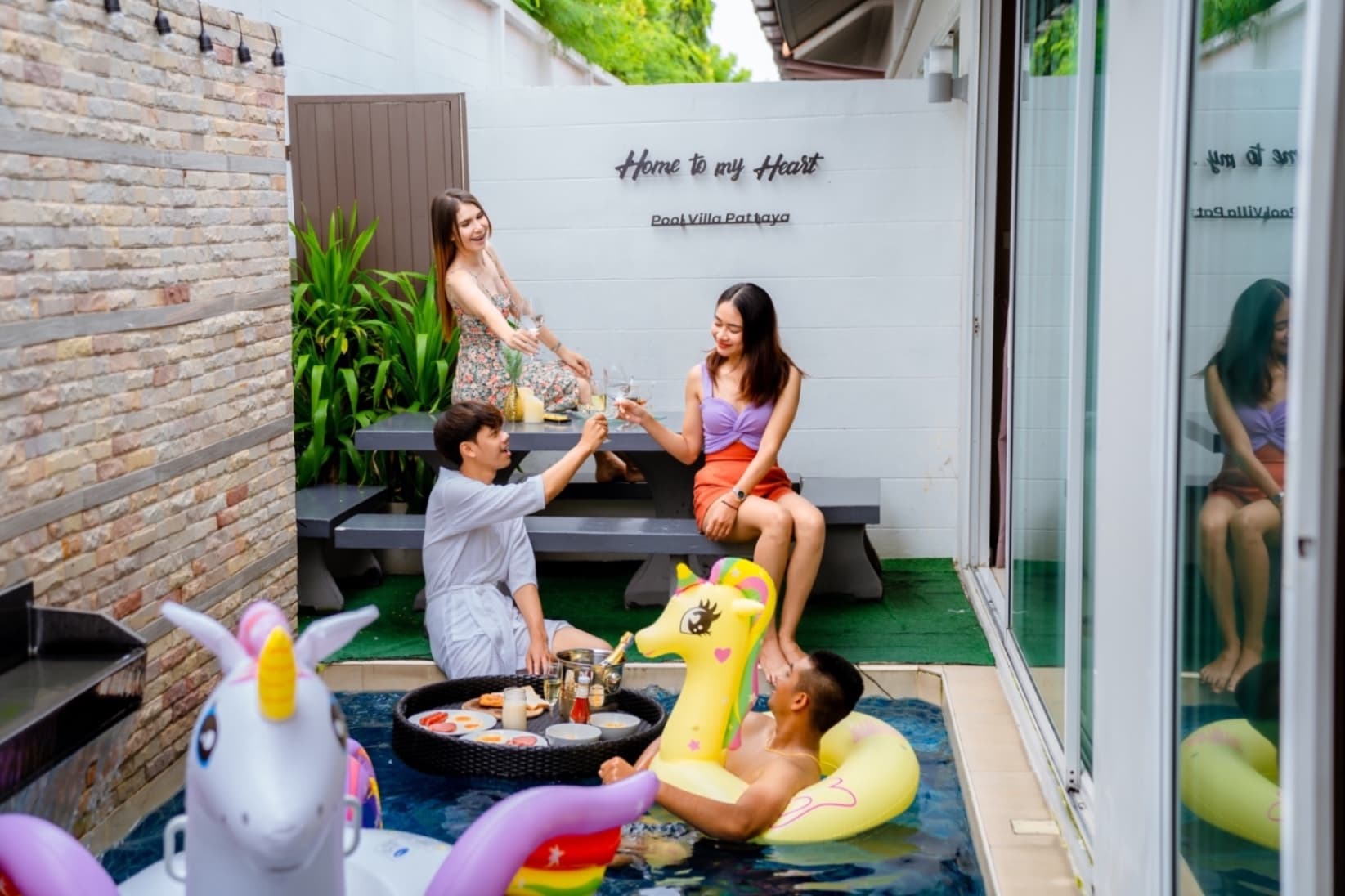 Home to my Heart Pool villa exterior in Chon Buri, Jomtien, photo 1