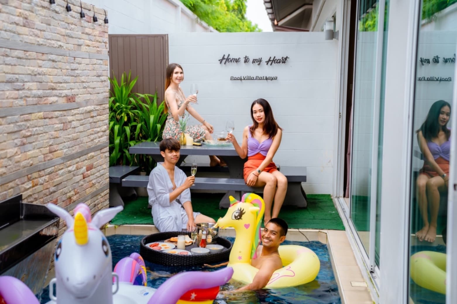 Home to my Heart Pool villa exterior in Chon Buri, Jomtien, photo 3