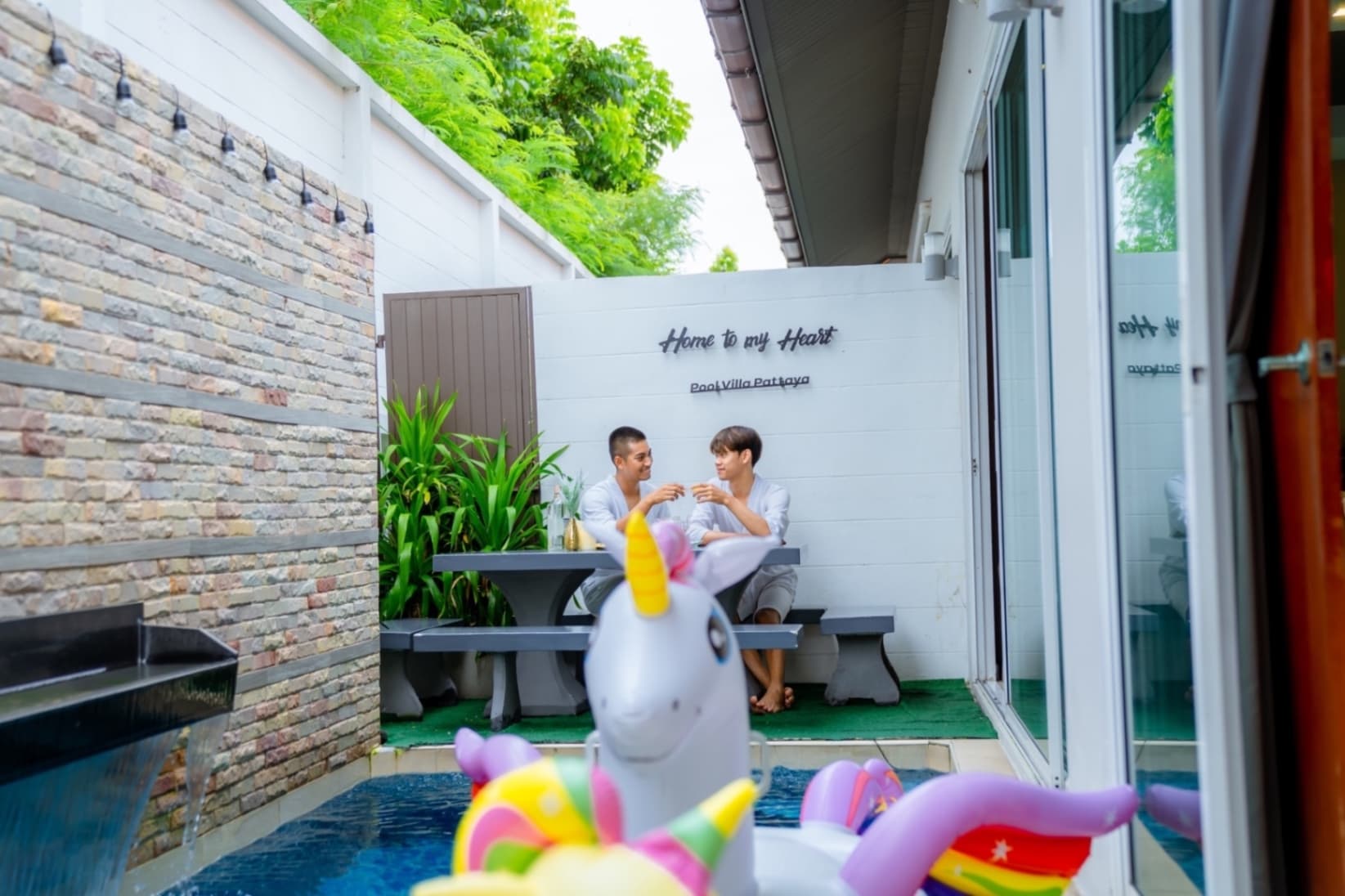 Home to my Heart Pool villa exterior in Chon Buri, Jomtien, photo 9
