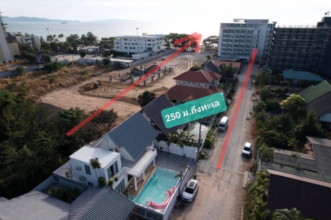 Sea point pool villa บริเวณภายนอก ชลบุรี, จอมเทียน รูปที่ 4