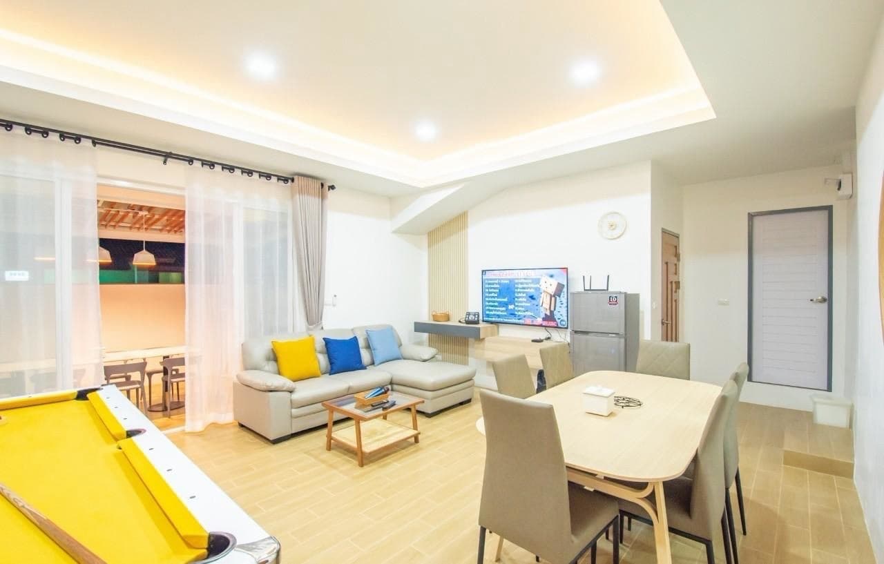 Mermaid pool villa indoor common area in Chon Buri, Jomtien, photo 23