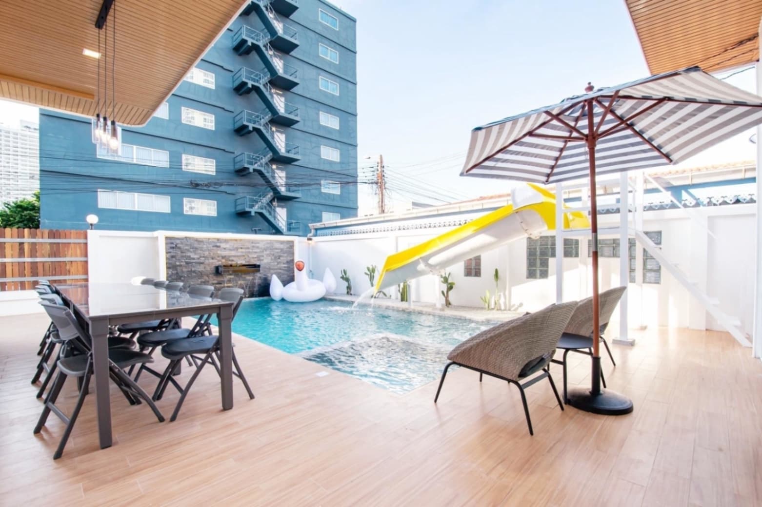 One point pool villa บริเวณภายนอก ชลบุรี, จอมเทียน รูปที่ 9