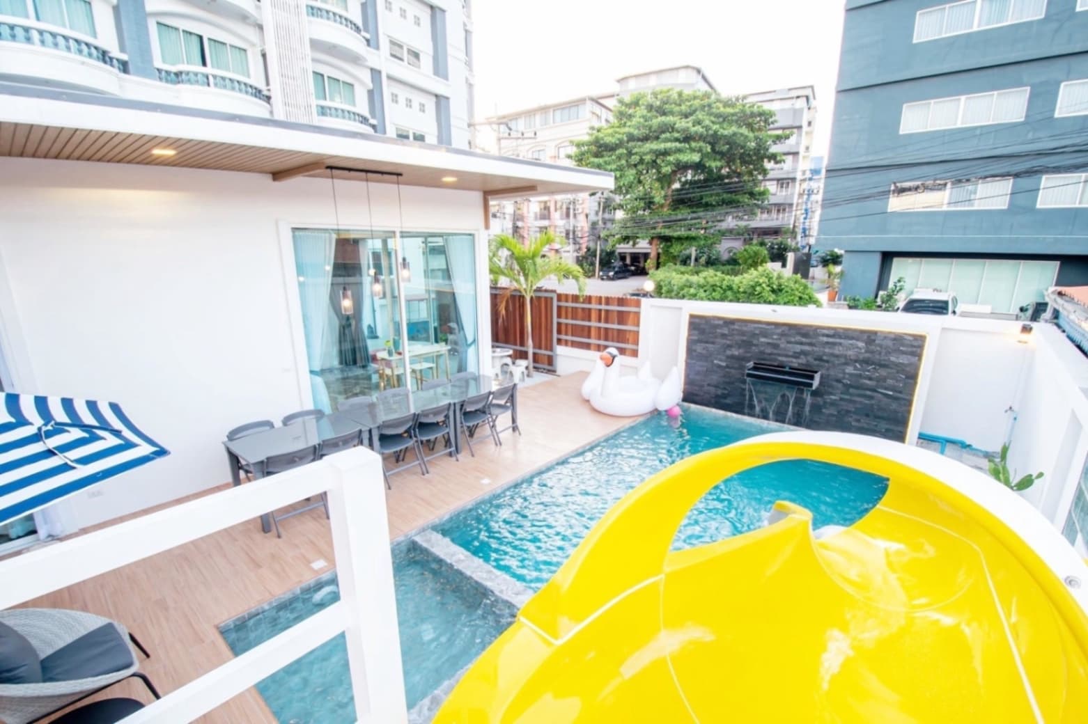 One point pool villa บริเวณภายนอก ชลบุรี, จอมเทียน รูปที่ 12