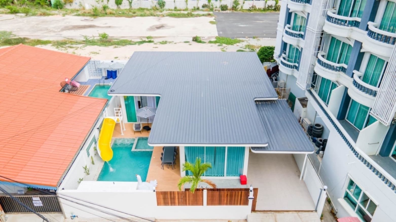 One point pool villa บริเวณภายนอก ชลบุรี, จอมเทียน รูปที่ 21